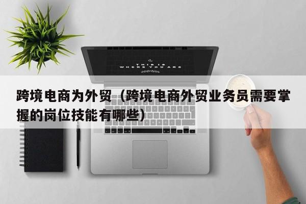 跨境电商为外贸（跨境电商外贸业务员需要掌握的岗位技能有哪些）