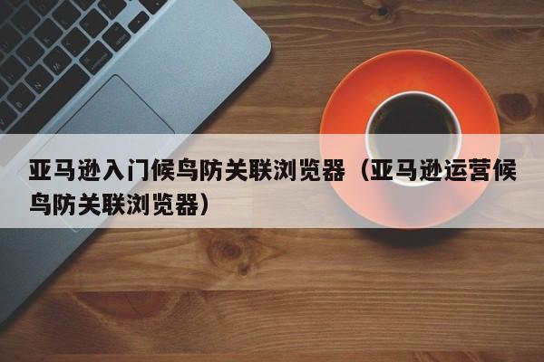 亚马逊入门候鸟防关联浏览器（亚马逊运营候鸟防关联浏览器）